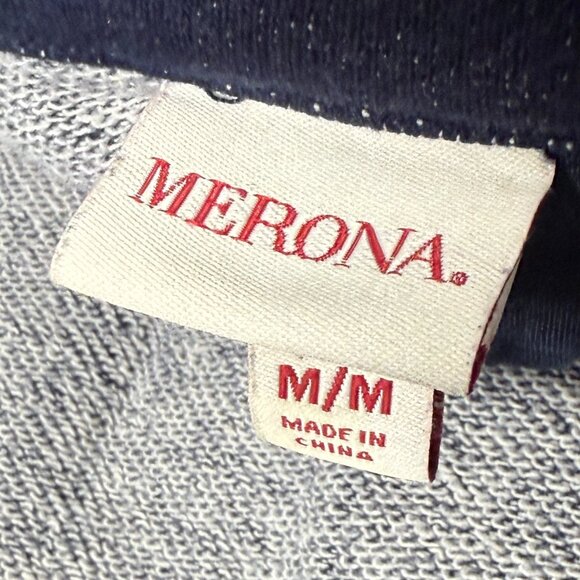 Merona Denim Color Soft Blazer/Jacket Women's Med 100% Cotton - Picture 2 of 10